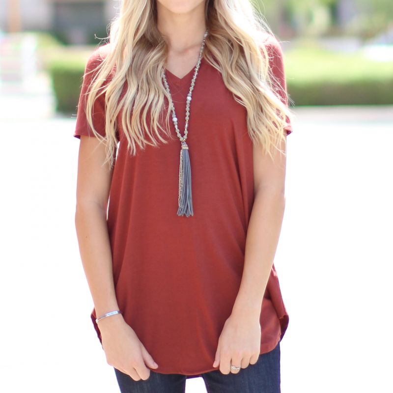 Groopdealz: Fall Layering Tee Only $7.99! (My FAVORITE Tee!)