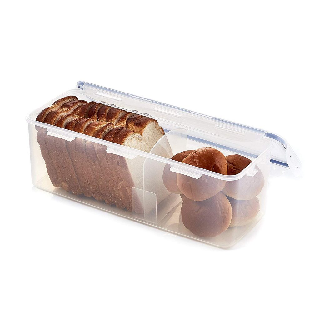 LOCK & LOCK Airtight Rectangular Food Storage Container with Divider Only $9.43!