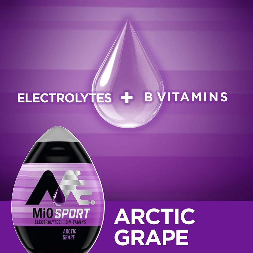 MiO Sport Liquid Arctic Grape Water Enhancer With Electrolytes—$1.90!