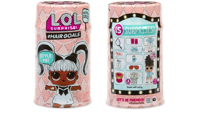 L.O.L. Surprise! #Hairgoals Makeover Series with 15 Surprises Only $7.99! (Reg. $15)