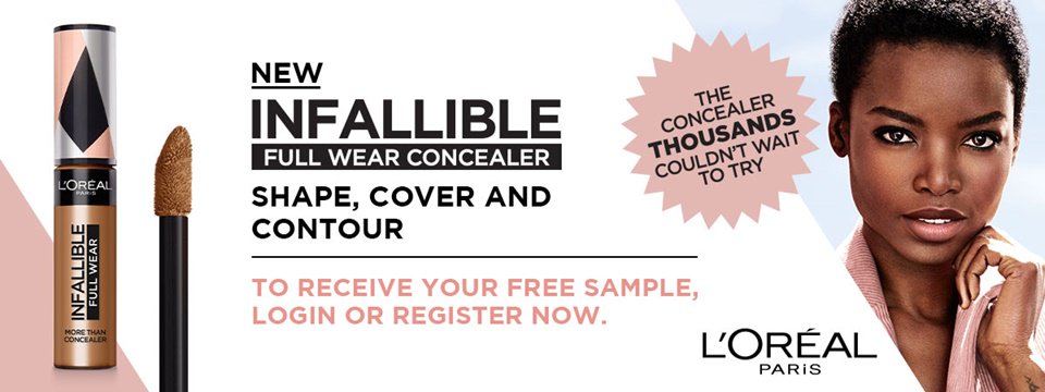 Free Sample of L’Oreal Infallible Concealer!