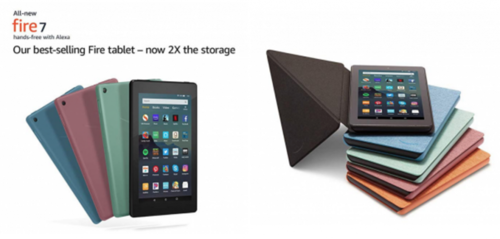 All-New Fire 7 Tablet 7″ display, 16 GB Just $49.99!