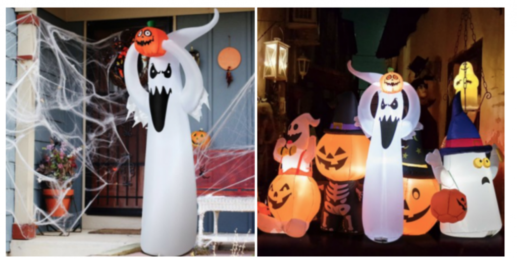 Gymax 6′ Inflatable Phantom Ghost Latern Halloween Air Blown Decoration Just $35.99! (Reg. $69.99)