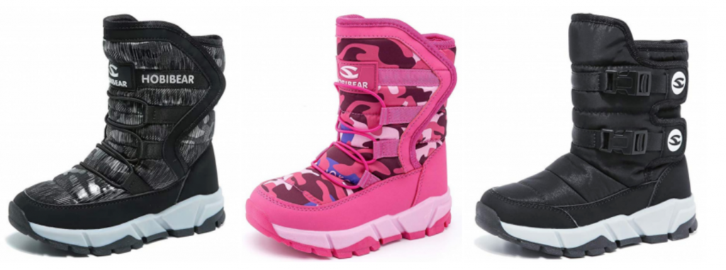 Lightening Deal! HOBIBEAR Kids Winter Snow Boots Just $25.49! Ends In 1.5 Hours!