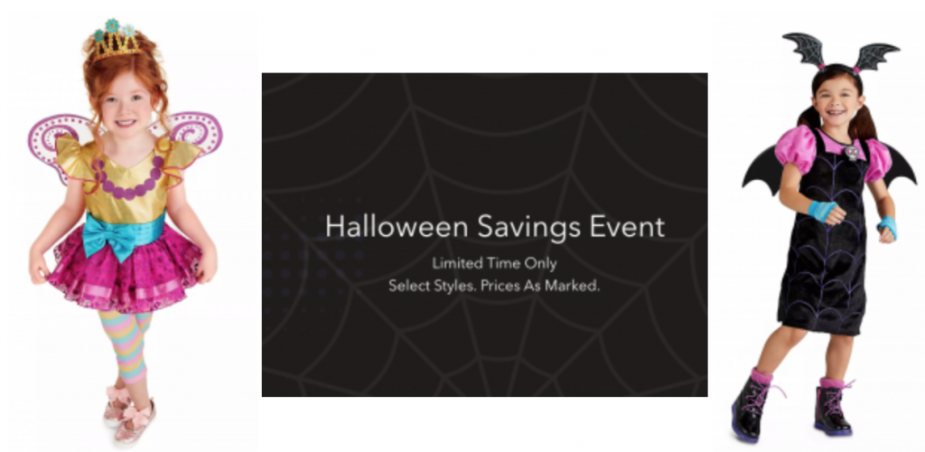 Shop Disney Halloween Savings Event! Save Up To 40% Off Costumes & Costume Accessories!