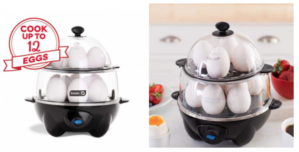 Dash Deluxe Rapid Egg Cooker Electric for Hard Boiled, Poached, Scrambled, Omelets & More Just $24.53!