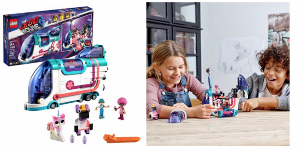 LEGO THE LEGO MOVIE 2 Pop-Up Party Bus Just $39.99! (Reg. $80.00)