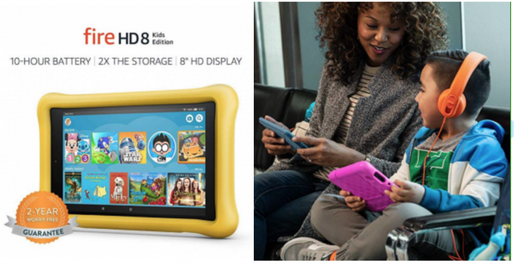 Save $30 On Fire Kids Edition Tablets! Fire HD 8 & Fire 7 Tablets Included!
