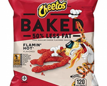 Baked Cheetos Crunchy Flamin’ Hot, Pack of 40 Just $10.23 Shipped!
