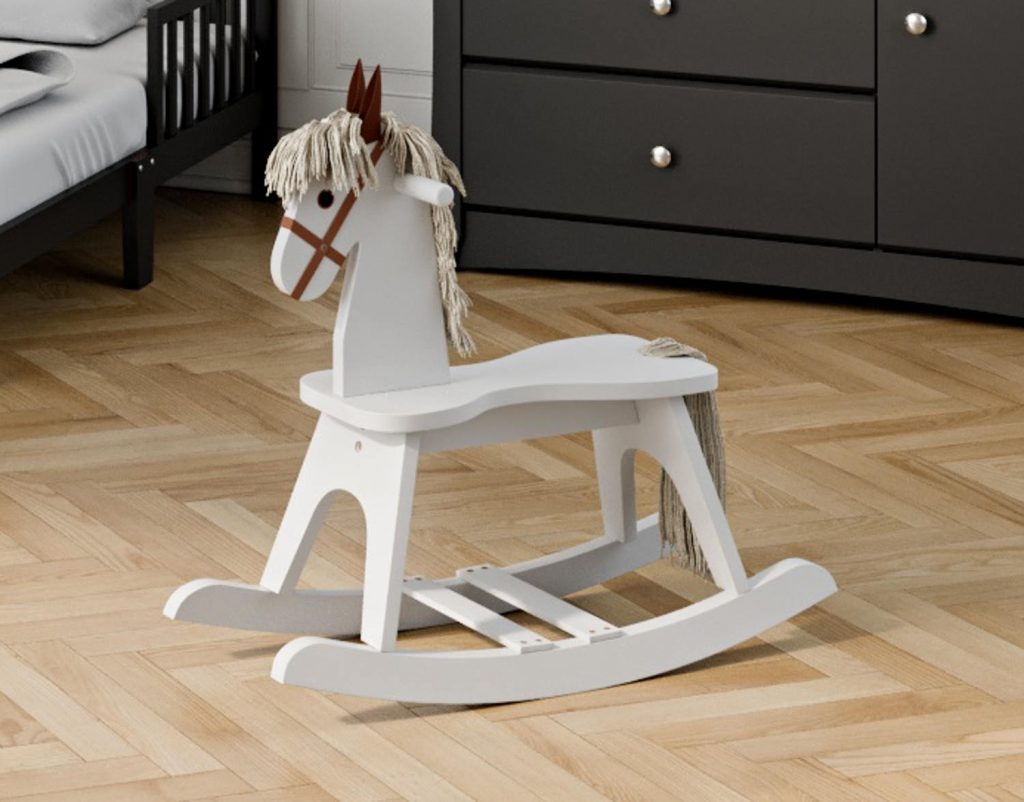 Storkcraft Wooden Rocking Horse Only $34.99!