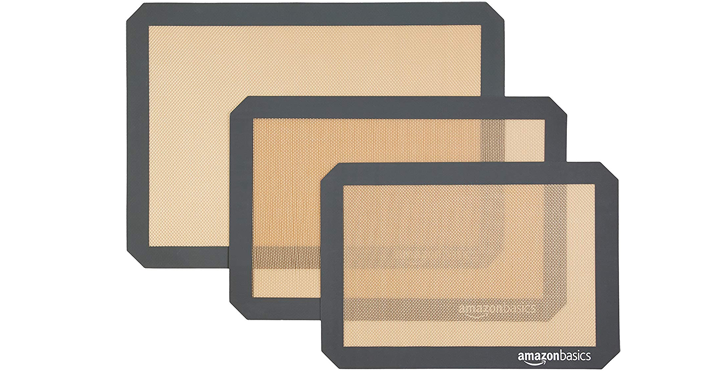 AmazonBasics Silicone Baking Mat – 3-Pack – Just $8.69! Was $13.99!