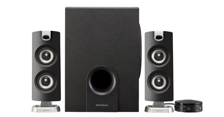 Insignia 2.1 Bluetooth Speaker System (3-Piece) – Just $30.99!