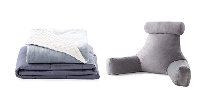 Save up to 30% on Linenspa Weighted Blankets & Reading Pillows!