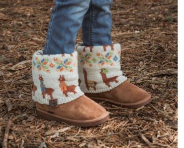 MUK LUKS Girl’s Patti Boots – Only $27.99!