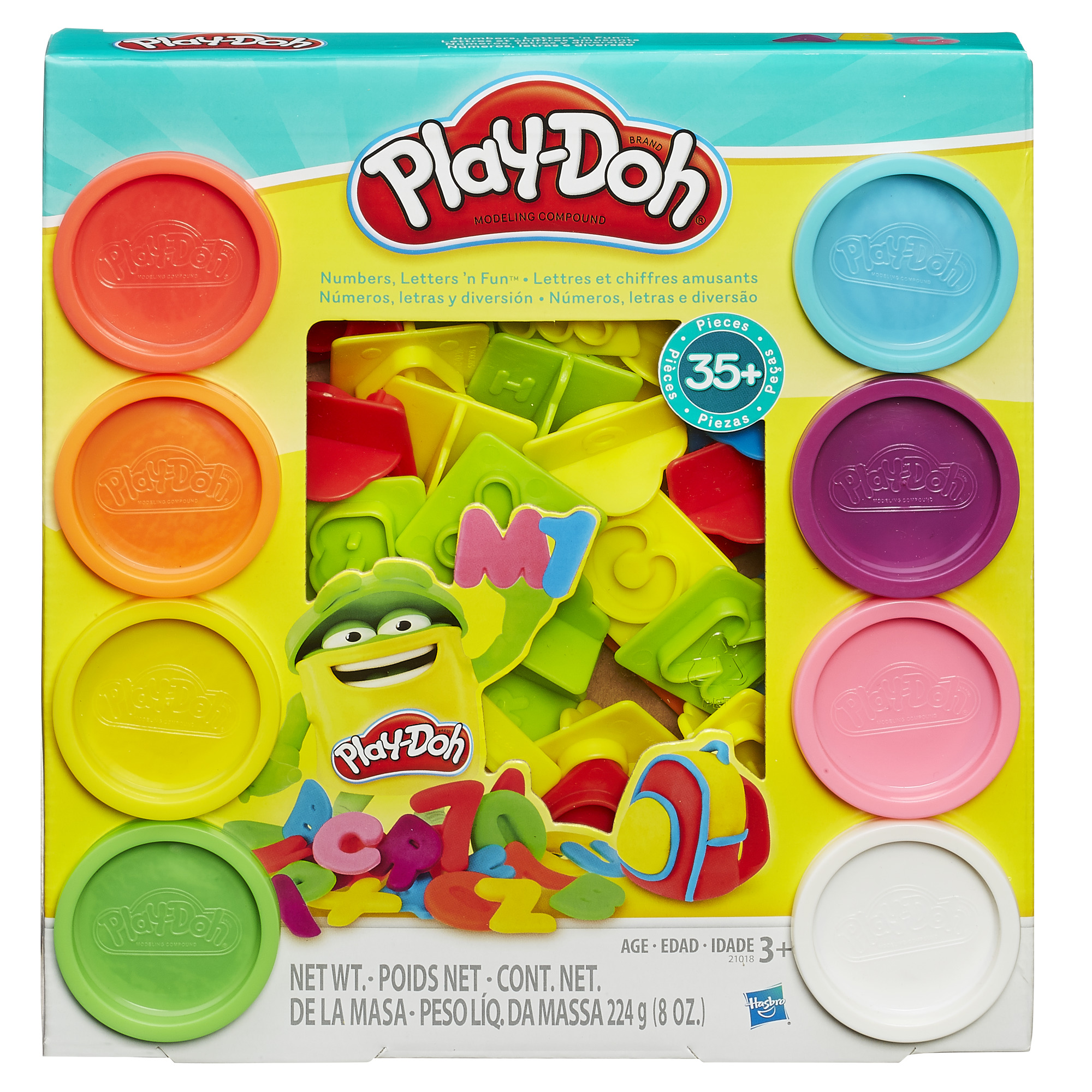 Play-Doh Numbers, Letters ‘N Fun Set with 8 Cans & 35+ Tools Only $6.96!