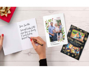 Walgreens: Get a Set of 6 Premium 5×7 Cards for FREE! Plus, FREE Same Day Pickup!