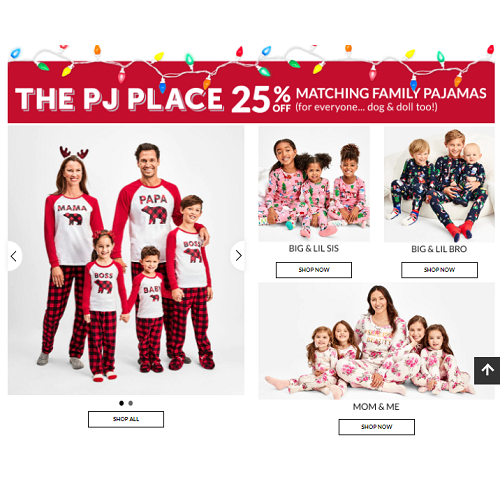 Christmas PJ’s at The Children’s Place Now 25% Off!