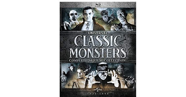 Universal Classic Monsters: Complete 30-Film Collection – Just $69.99!
