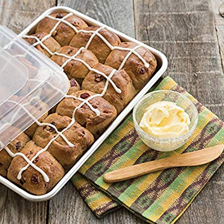 Nordic Ware Natural Aluminum Commercial Baker’s Quarter Sheet with Lid Only $12.14!