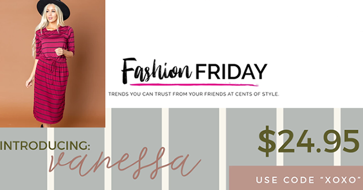 Fashion Friday at Cents of Style! CUTE Fall Dresss – Just $24.95! Plus FREE shipping!