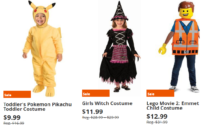 Anytime Costumes: Halloween Costumes on Sale! Prices Start at Only $7.99!