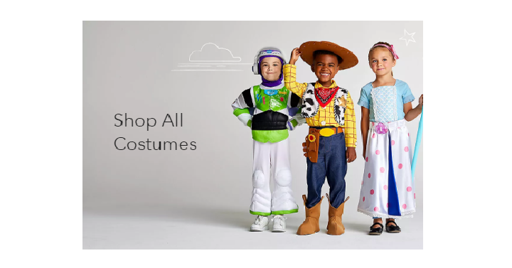 Shop Disney: Take 30% off Halloween Costumes & Accessories!