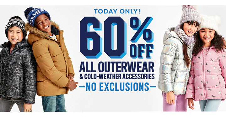 $19.99 PUFFER JACKETS DOORBUSTER + 30% To 50% Off The Entire Store at The Children’s Place!