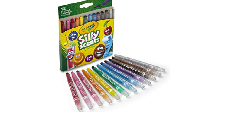 Crayola 12ct Silly Scents Twistable Crayons—$1.55!