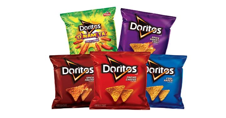 Doritos Flavored Tortilla Chips Variety Pack, 40 Count – Only $9.94!