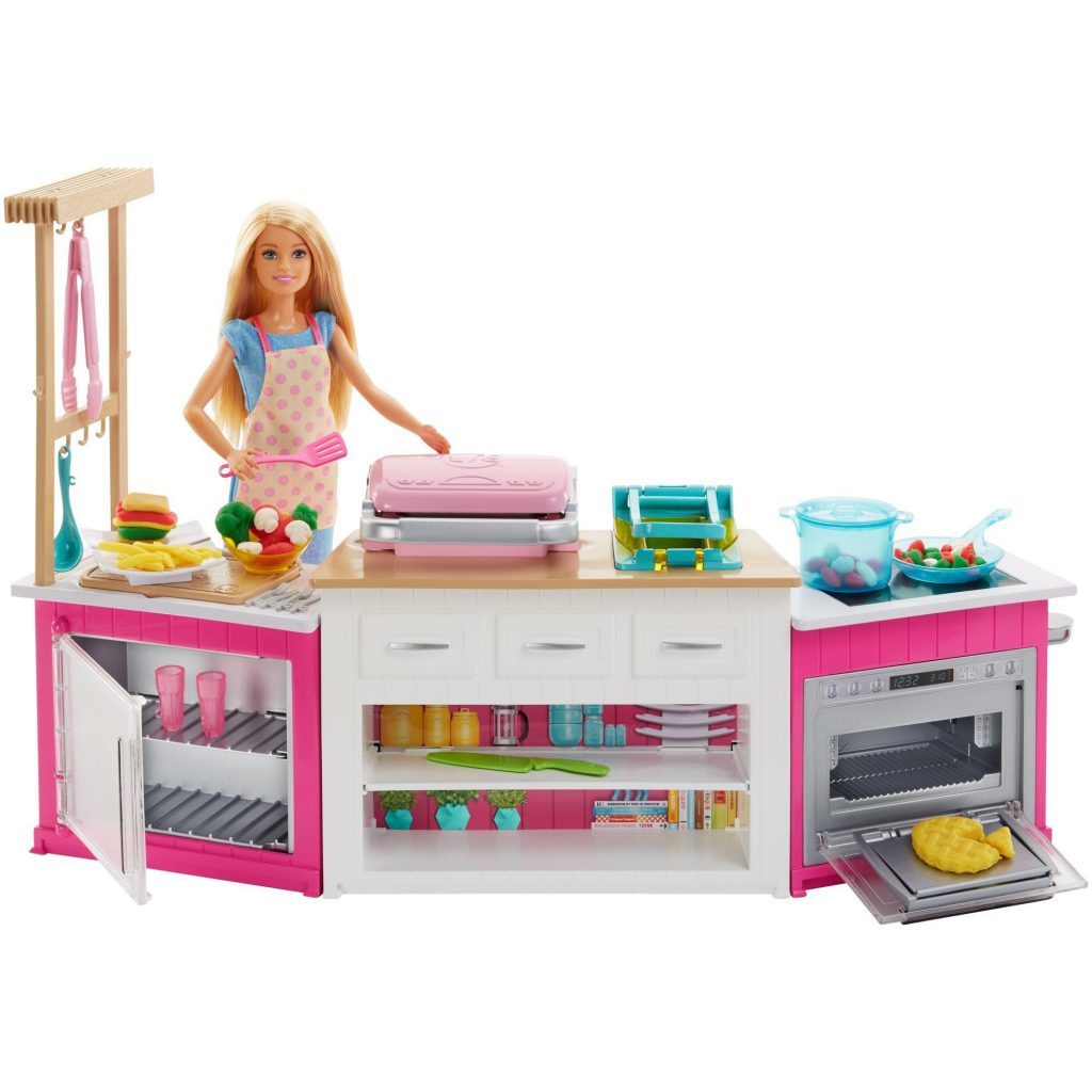Barbie Ultimate Kitchen Cooking & Baking Playset with Chef Doll Only $34.66!