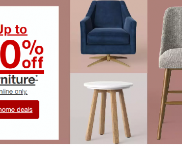 Target: Take up to 40% off Indoor & Outdoor Furniture!