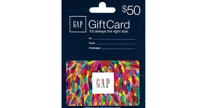 Gap $50 Gift Card – Only $40! Lightening Deal!