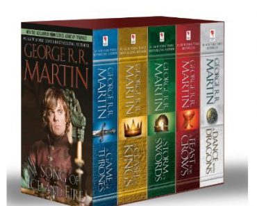 A Game of Thrones Book Set – Only $17.45!