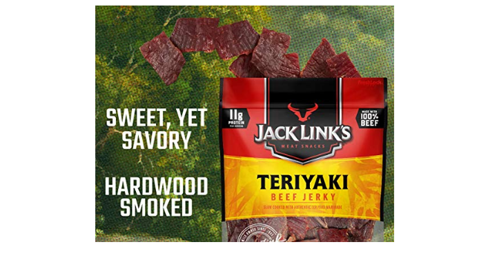 Jack Link’s Beef Jerky, Teriyaki, (2) 9 oz. Bags Only $13.13 Shipped!