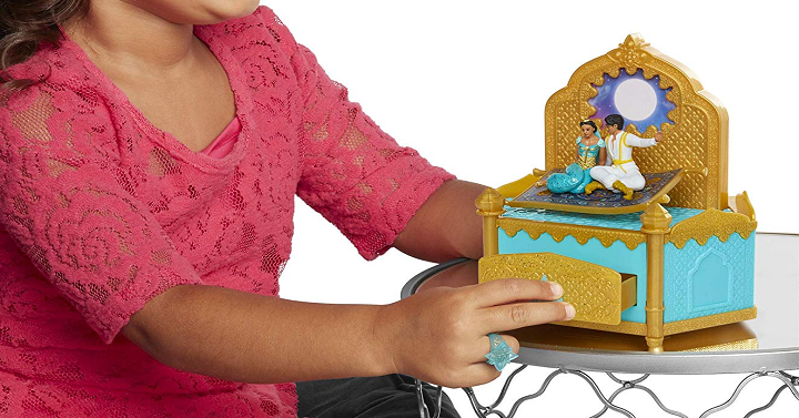 Aladdin Disney Musical Jewelry Box with Ring Only $9.40! (Reg $24)