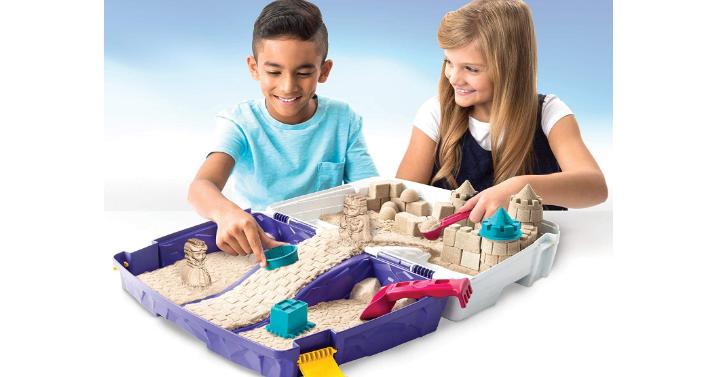Kinetic Sand Folding Sand Box with 2 Pounds of Kinetic Sand – Only $19.97!