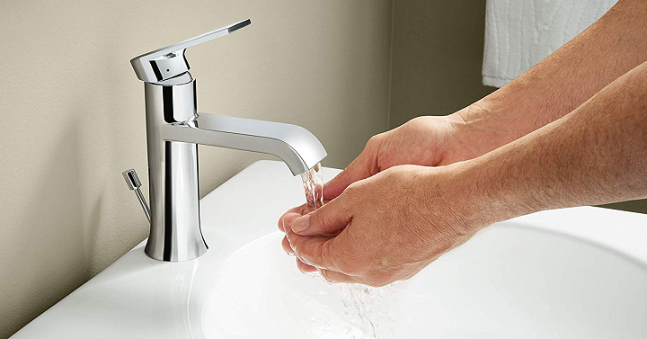 Gentra One-Handle Modern Bathroom Sink Faucet Only $53.96 Shipped!