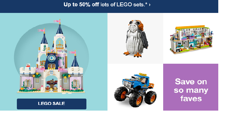 Target: Take up to 50% on Tons of LEGO Sets! Plus, Use REDcard to Save an Additional 5% off!
