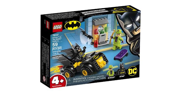 LEGO DC Batman: Batman vs. The Riddler Robbery Building Kit – Only $6.99!