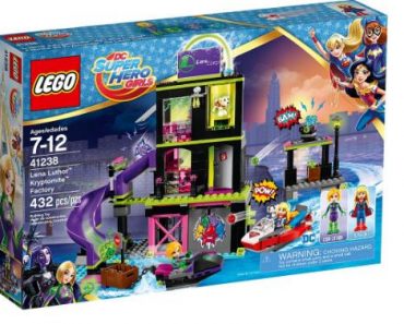 LEGO DC Super Hero Girls Lena Luthor Kryptomite Factory Building Kit – Only $36.25!
