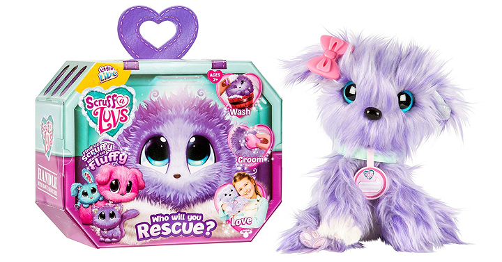 Little Live Scruff-A-Luvs Plush Mystery Rescue Pet Only $9.99!