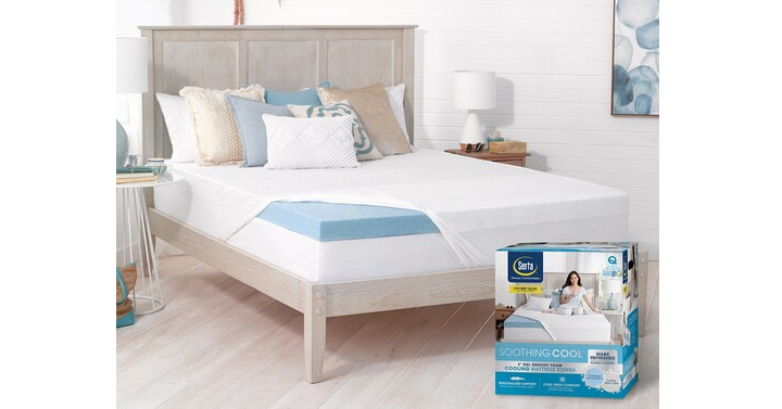 LAST DAY! Kohl’s Friends & Family! $20 Off Code! 20% Off Code! Stack Codes! Earn Kohl’s Cash! Spend Kohl’s Cash! Serta 3-inch Soothing Cool Gel Memory Foam Queen Size Mattress Topper – Just $115.19! Plus earn $20 in Kohl’s Cash!