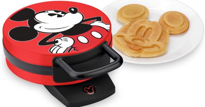 Disney Mickey Mouse Waffle Maker – Only $18.99!