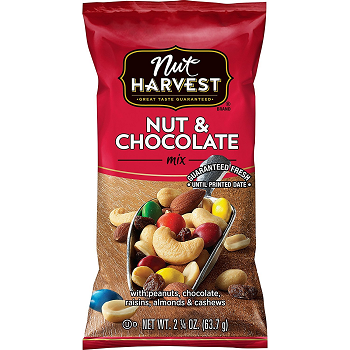 Nut Harvest Nut & Chocolate Mix (16 Pack) Only $4.49 Shipped!