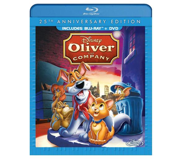 Oliver & Company (Blu-ray/DVD) – Only $5!