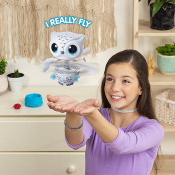 Flying Baby Owl Interactive Toy with Lights & Sounds Only $38.82!