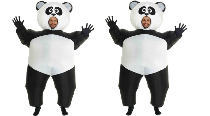 Men Inflatable Panda One Size Halloween Costume Only $14.99! (Reg. $50)