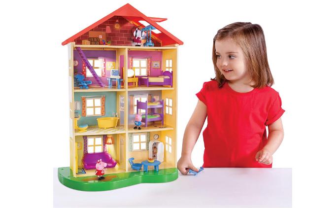 Peppa Pig’s Lights & Sounds Family Home Feature Playset – Only $35!