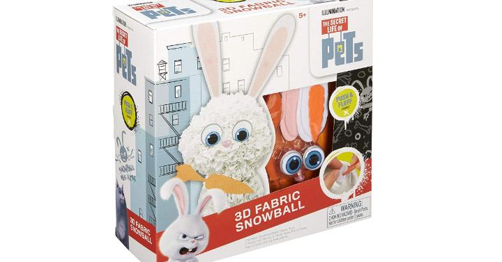 The Secret Life of Pets 3D Fabric Snowball Kit – Only $4.94!