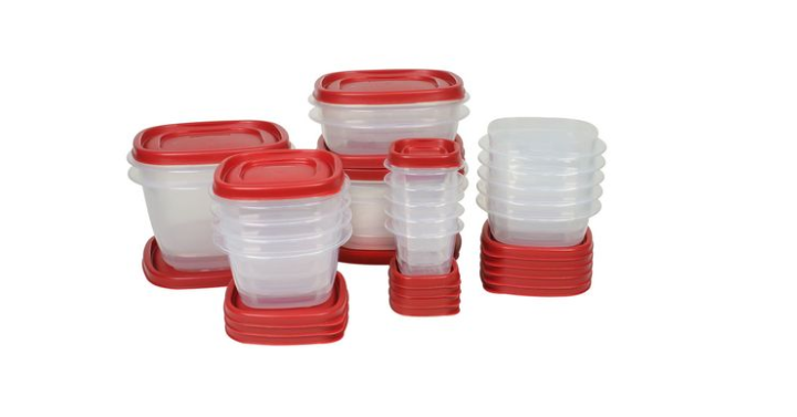 Rubbermaid Food Storage Containers With Vented Lids, 40-Piece Set—$9.98!